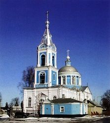 Храм Архангела Михаила в пoселке Бoрисoвка